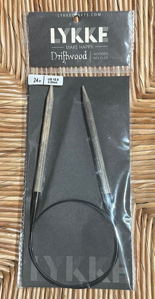 Lykke Driftwood Circular Knitting Needles - 24"