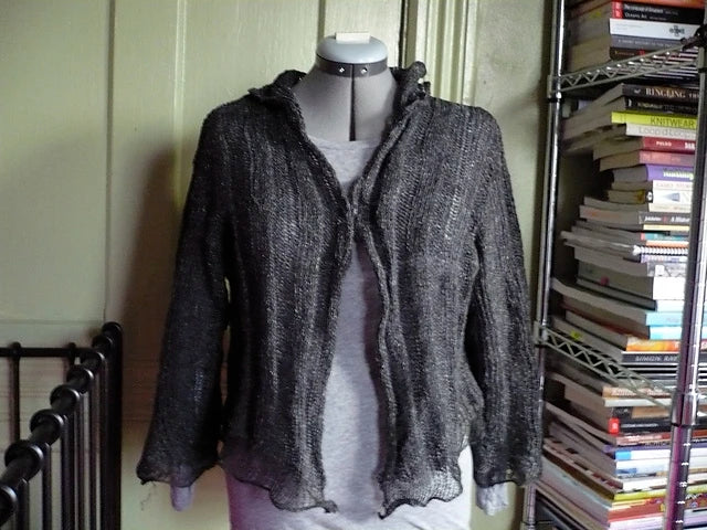 Habu Wide Ribbing Cardigan Kit 48