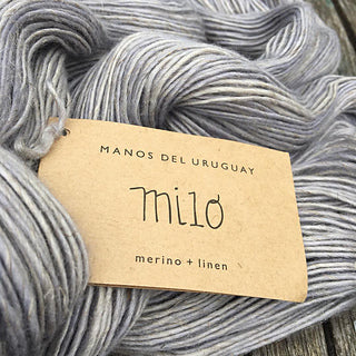 Manos Del Uruguay Milo Coquina Light DK Yarn - 65% Merino Wool 35% Linen Blend