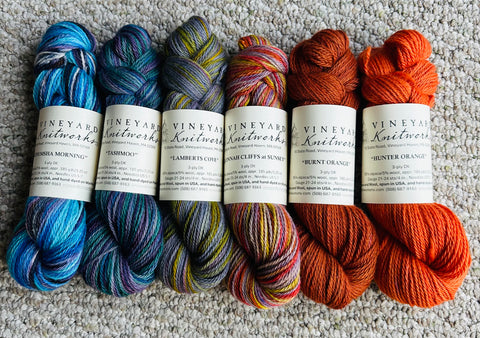 VK Local Hand-dyed DK Yarn (95/5)
