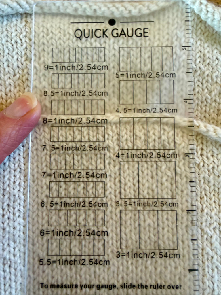 Transparent Gauge Ruler