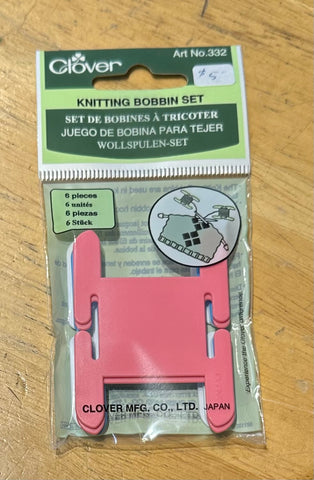 Clover Knitting Bobbin Set, 6 pc. 332