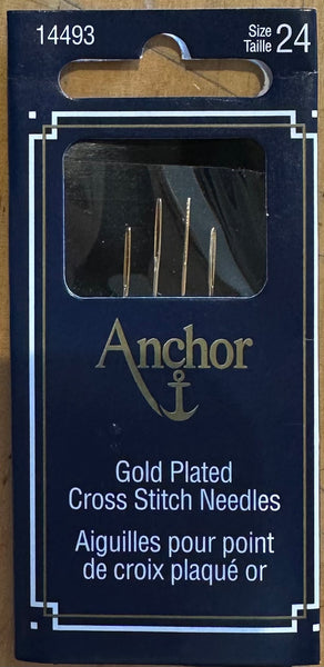 Anchor Gold Plated Cross Stitch Needles 14493