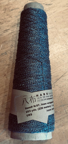Habu N-97 Linen Wrapped Silk