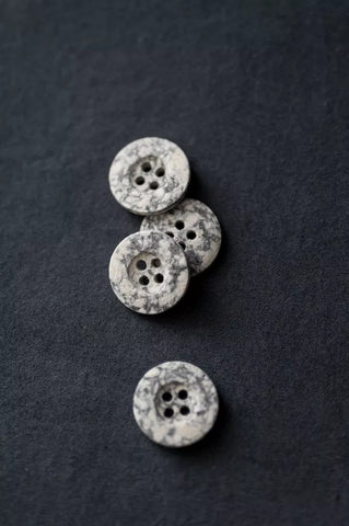 M & M City Snow Button (20mm)