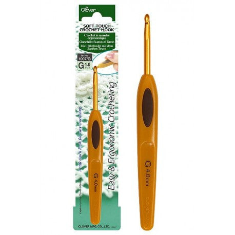 Clover - 5.375 Soft Toucy Crochet Hook 1006/f